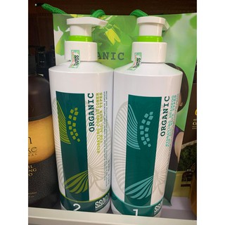 Cặp Dầu Gội Xả SSANAI ORGANIC 800ml x2
