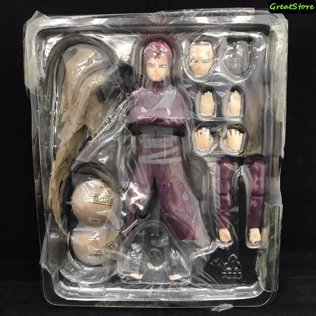 ( HÀNG CÓ SẴN ) MÔ HÌNH GAARA NARUTO FIGMA SHF CỬ ĐỘNG ĐƯỢC