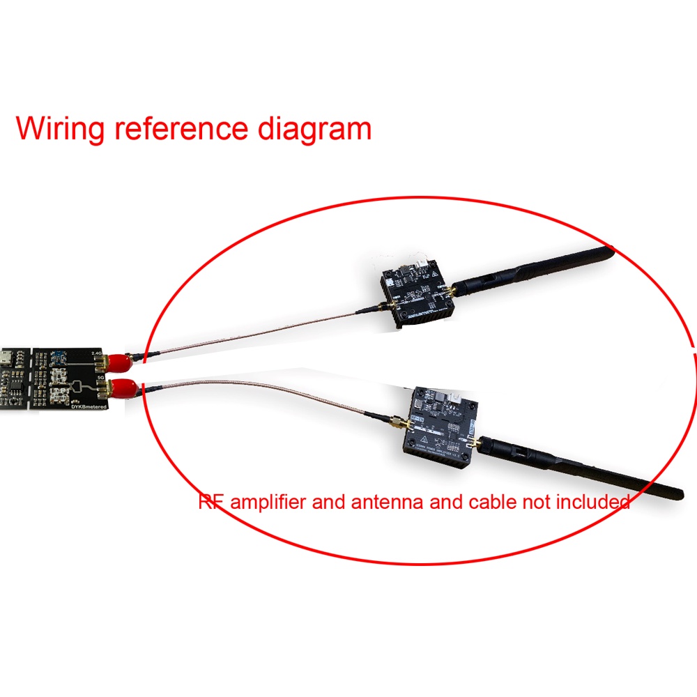 Ăng Ten 3 Trong 1 2.4G 5G 5.8G WiFi Chặn Tần Số Cho Bluetooth 2.4Ghz