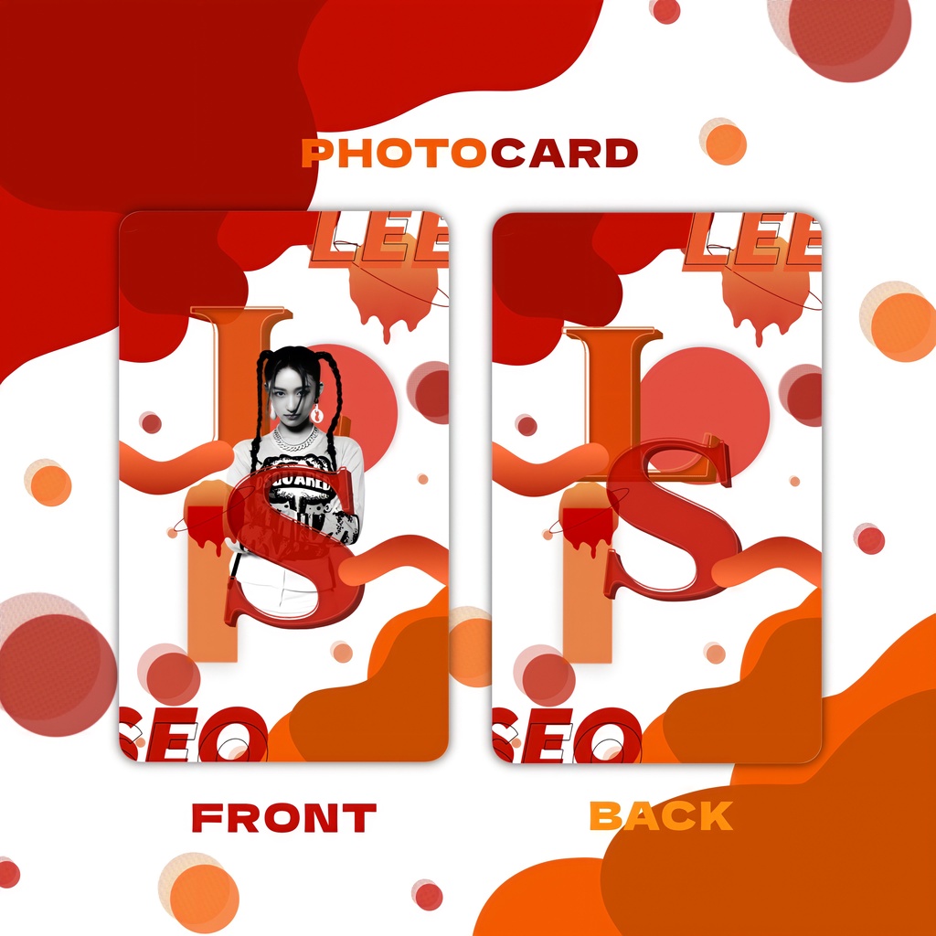 Card bo góc Leeseo (Ive) - Discombobulate shop