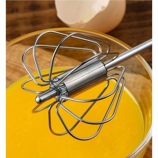 Semi-automatic household mini handheld eggbeater
