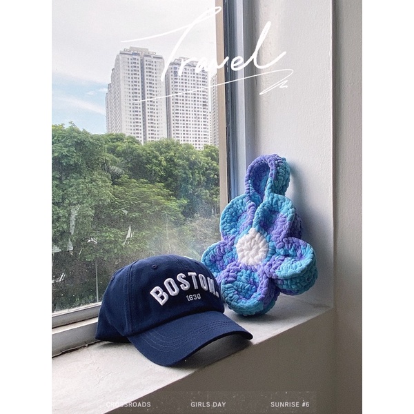 Ptichou Mũ lưỡi trai Boston