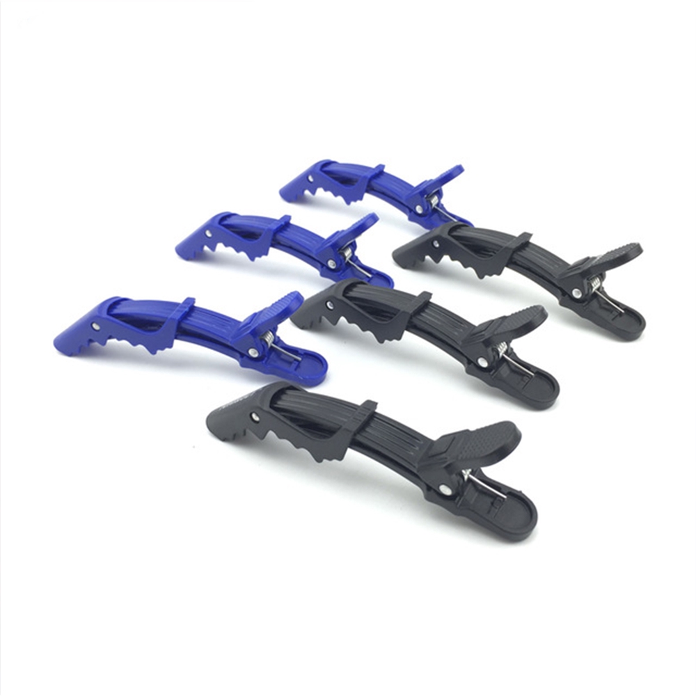 Set 5 Kẹp Tóc Cá Sấu Bằng Nhựa Chuyên Dụng Cho Salon Cabeza