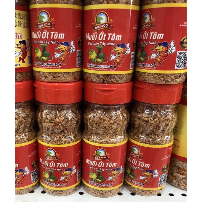Muối ớt tôm Doxaco đặc sản Tây Ninh