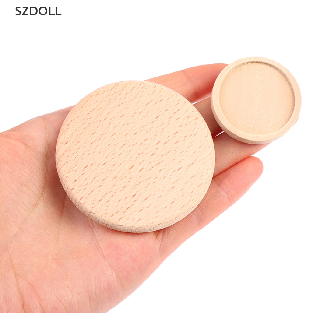 Khay gỗ mini thiết kế đơn giản cho nhà búp bê