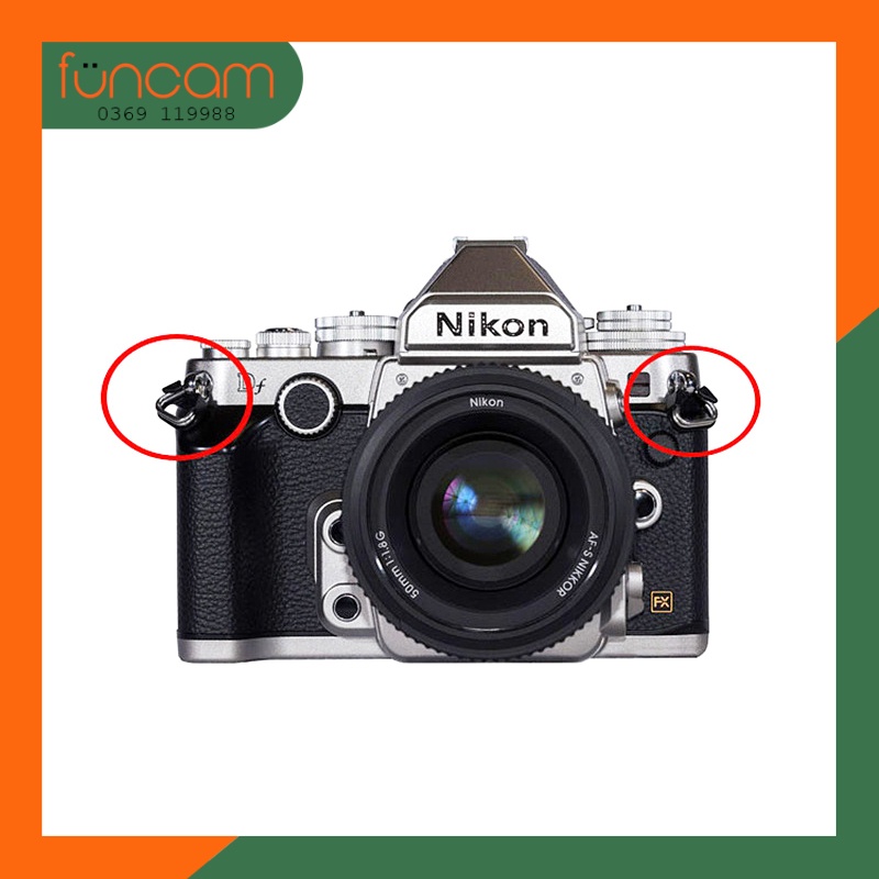 MÓC TAM GIÁC GẮN DÂY ĐEO MÁY ẢNH