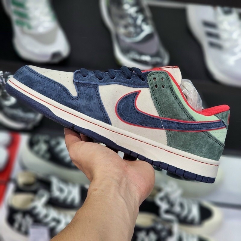 GIÀY SB DUNK LOW OTOMO GREEN BLUE DA LỘN LAI AU
