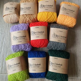 Sợi đài cotton new (sợi se chặt)