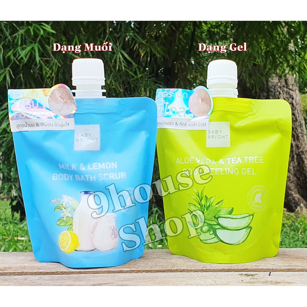 01 Túi Tẩy Tế Bào Chết Baby Bright Thái Lan