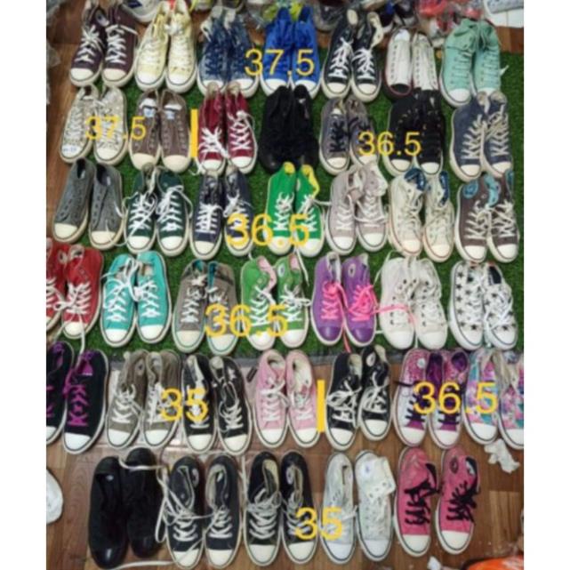 Sale giày converse 2hand (đã qua sử dụng) 😘FREESHIP😘Chính hãng giá rẻ 🌺