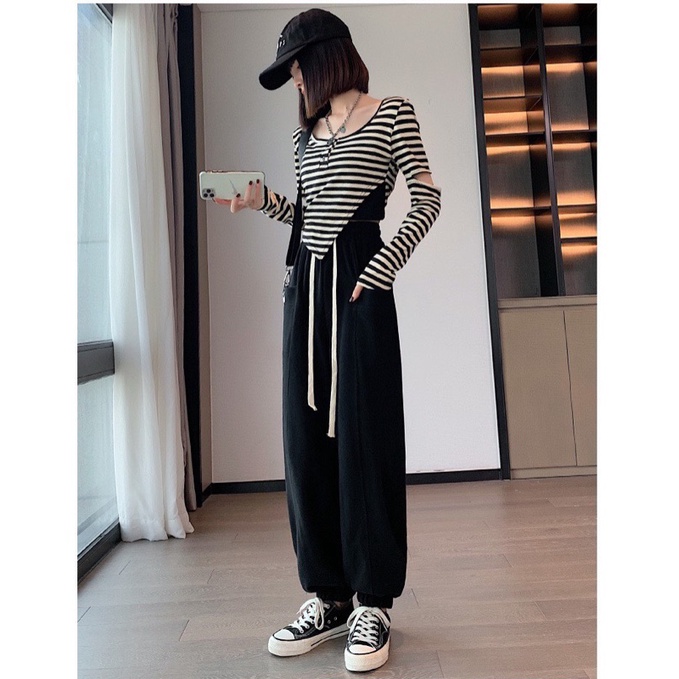 Quần JOGGER unisex nam nữ có túi trước dây lớn thời trang Hàn Quốc  cực kỳ thoải mái