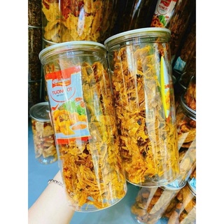 Mực xé tẩm vị bình định hũ 250gr