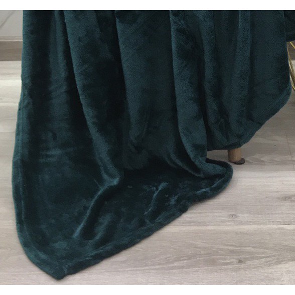 Mền tuyết NIN House siêu mềm mịn 100% Microfiber - Emerald