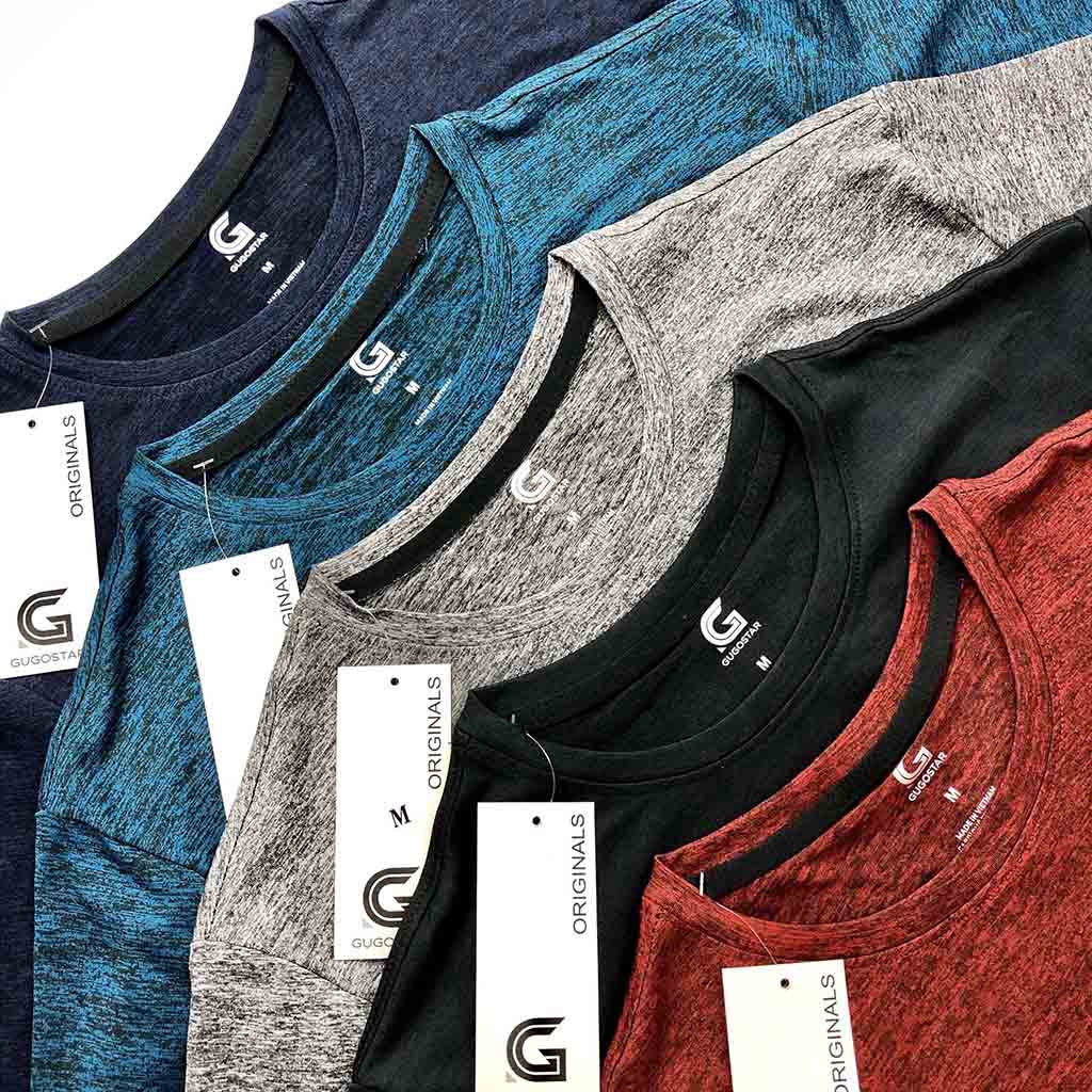 Áo Thun Nam TAY DÀI CHẤT MÈ LẠNH GUGOSTAR G349, Co Giãn 4 Chiều