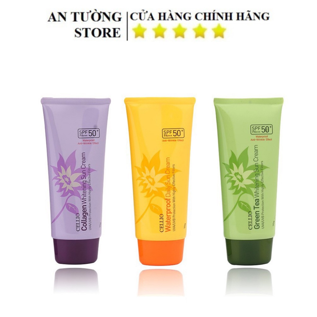 Kem Chống Nắng Cellio SPF 50PA+