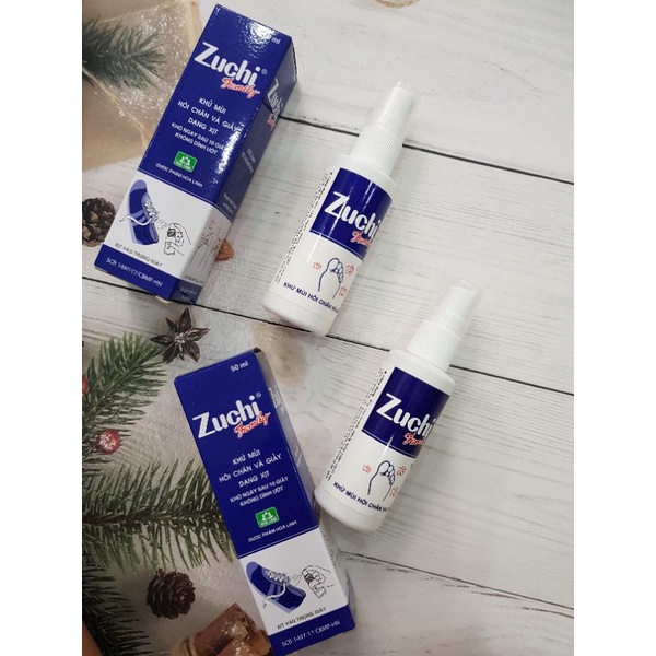 Xịt khử mùi hôi chân và giày ZuChi Family