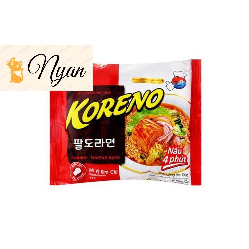 [Mã 229FMCGSALE giảm 8% đơn 500K] mì Hàn Quốc Koreno Jumbo 1 gói 1kg