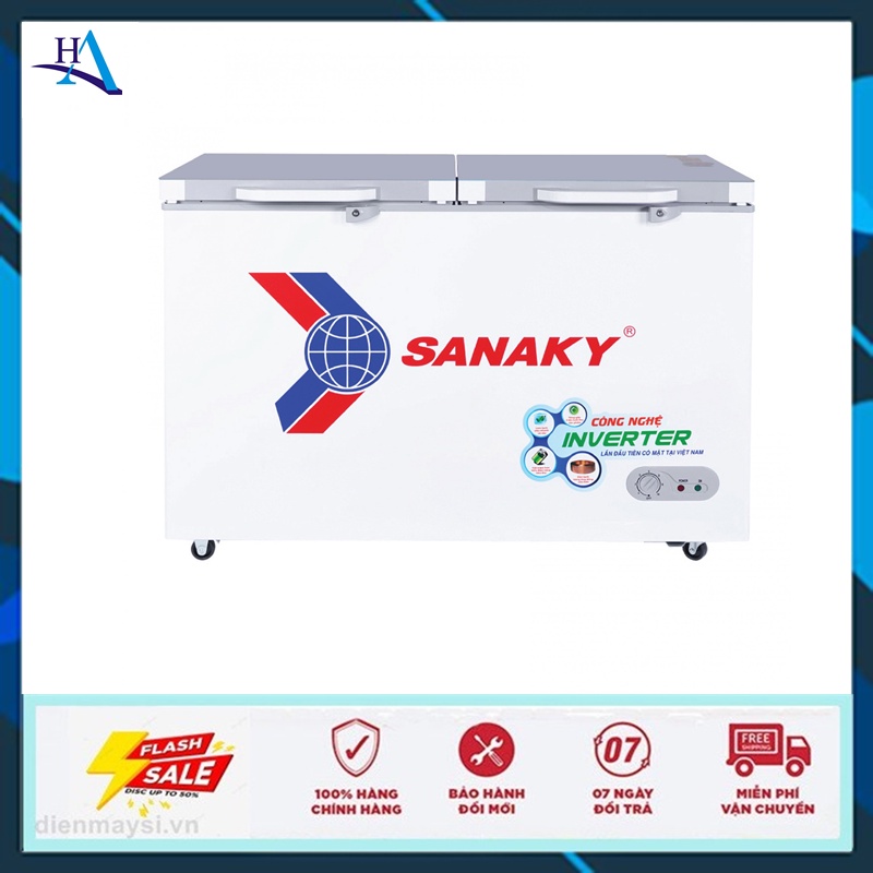 Tủ đông Sanaky Inverter VH-4099A4K 400 lít (Miễn phí giao tại HCM-ngoài tỉnh liên hệ shop)