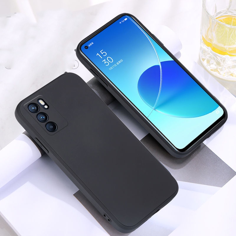 Ốp Điện Thoại Silicon Dẻo Màu Sắc Ngọt Ngào Cho OPPO Reno 6Z 6 Pro 5 A16 A74 A54 4G 5G