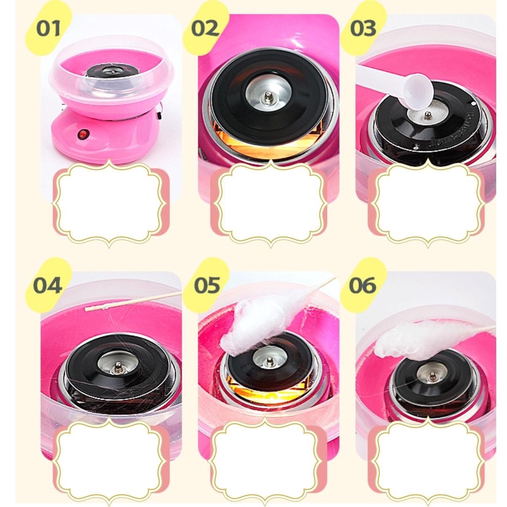 Máy làm kẹo bông gòn mini Cotton candy maker