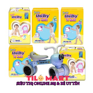 Combo 3 gói tã quần/dán unidry m60/l54/xl48/xxl44/m76/l68/xl62/m74/l68/xl62/xxl56