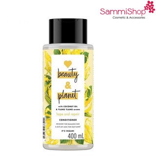 DẦU XẢ PHỤC HỒI HƯ TỔN LOVE BEAUTY AND PLANET HOPE AND REPAIR (400ML)