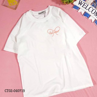 Áo Thun Red Velvet Logo Nơ Trái Tim Dễ Thương Kpop