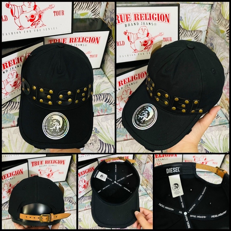 Nón Diesel nút bấm phong cách