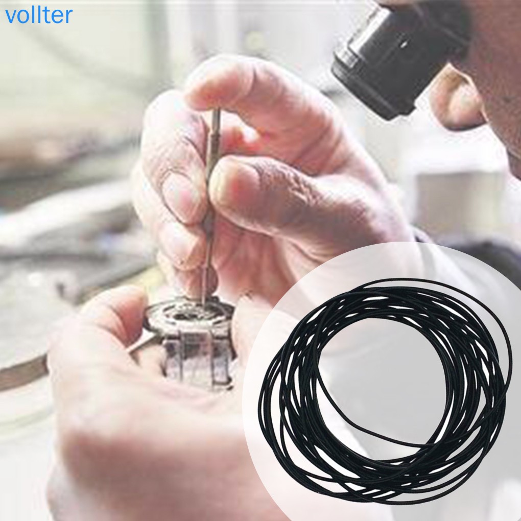 Bộ 200 Vòng Đệm Silicone Chống Thấm Nước Cho Đồng Hồ Đeo Tay