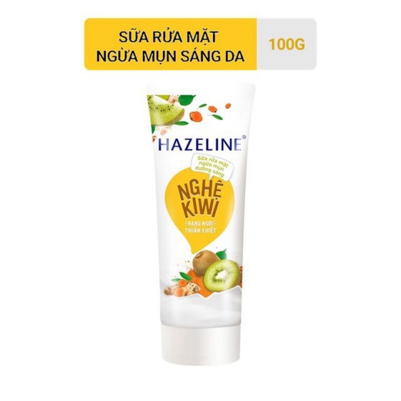 Sữa rửa mặt Hazeline đủ màu 100g