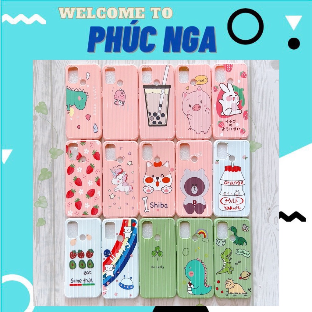 Ốp lưng màu vali dẻo Oppo A53 siêu xinh