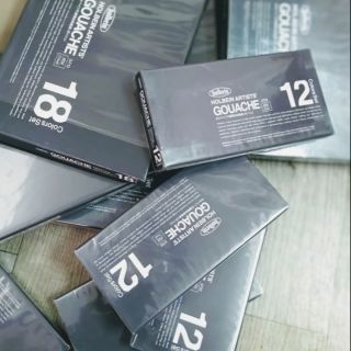 Màu Gouache Holbein set 5ml (Set 12)