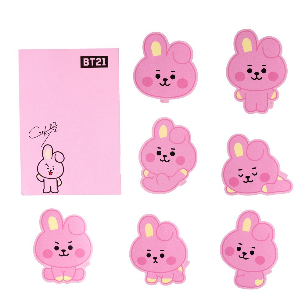 Miếng Dán Chống Thấm Nước In Hình Các Nhân Vật Bt21 Dễ Thương Cho Bé BTS