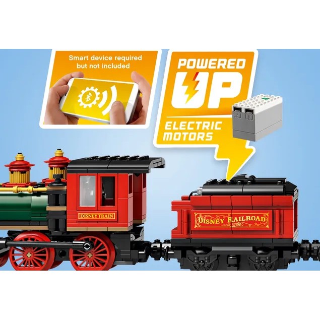 LEGO 71044 Disney - Ga tàu và xe lửa Disney