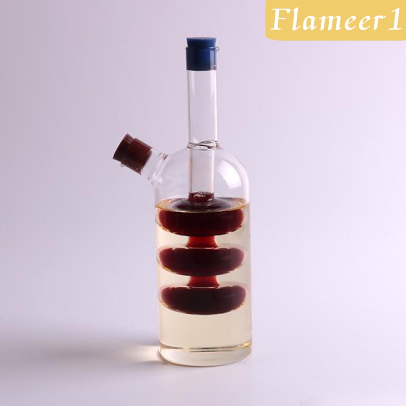 [flameer1] Bộ Bình Đựng Dầu Và Giấm Có Nút Bần Có Thể Tháo Rời Và Vòi Rót Dầu Ô Liu Kép