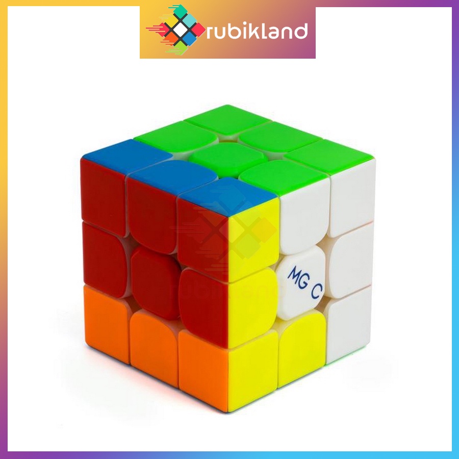 Rubik YJ MGC Evo 3x3 YongJun Rubic 3 Tầng Có Nam Châm Đồ Chơi Trí Tuệ