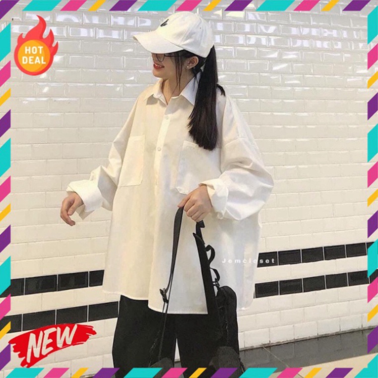 Áo Sơ Mi Kiểu nữ đẹp Form Rộng Phong cách sành điệu Hàn Quốc FreeSize siêu xinh .Candy.Store3138. | BigBuy360 - bigbuy360.vn