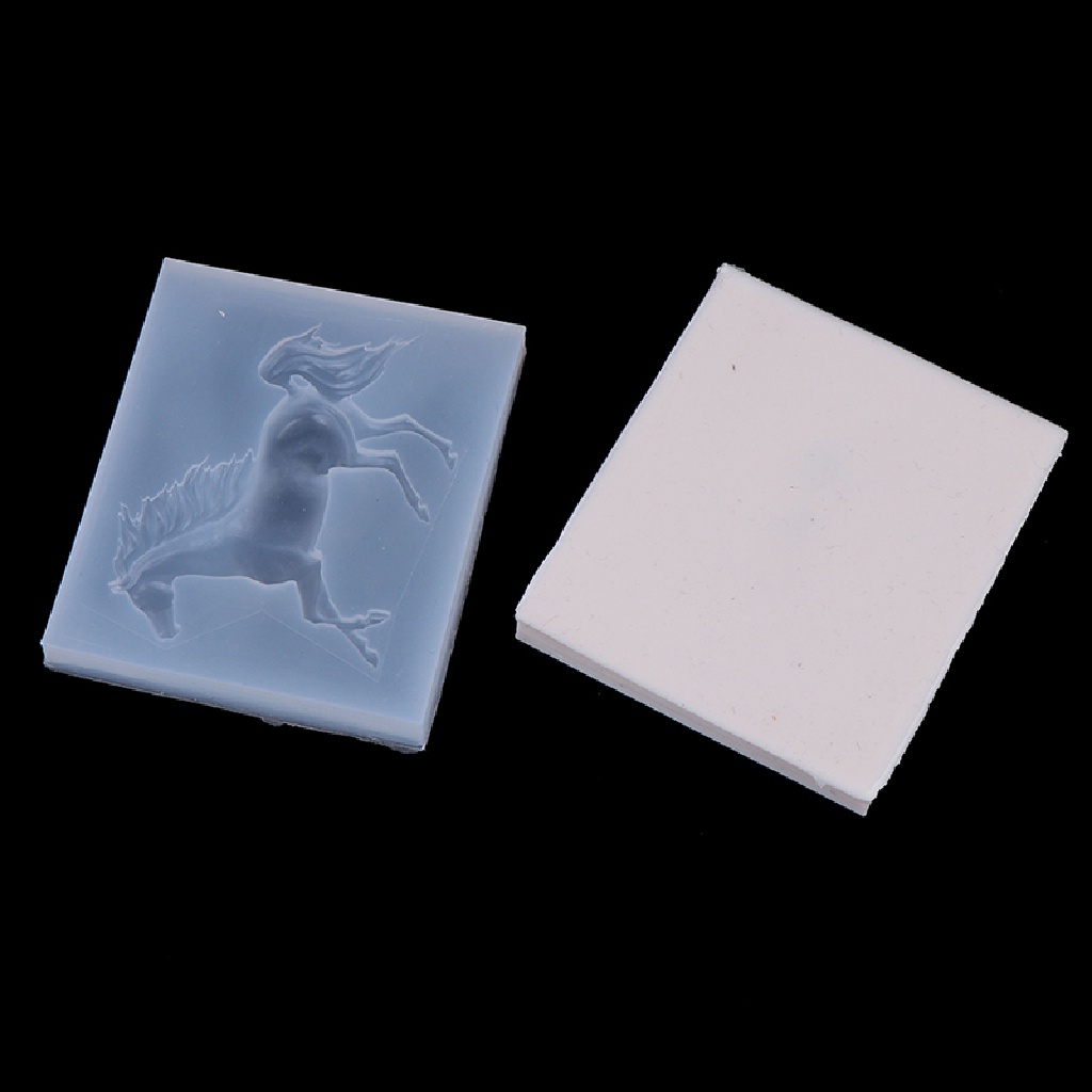 Khuôn Silicone Làm Bánh Hình Ngựa Một Sừng / Kẹo / Sô Cô La / Đường