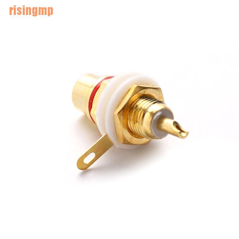 1 Cặp Âm Thanh Phono Mạ Vàng