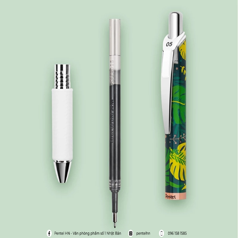 [GIVEAWAY] Bút Gel Pentel EnerGel Kawaii BLN75KW | Trơn Mượt Siêu Nhanh Khô | Phong Cách Nhật Bản Độc Đáo