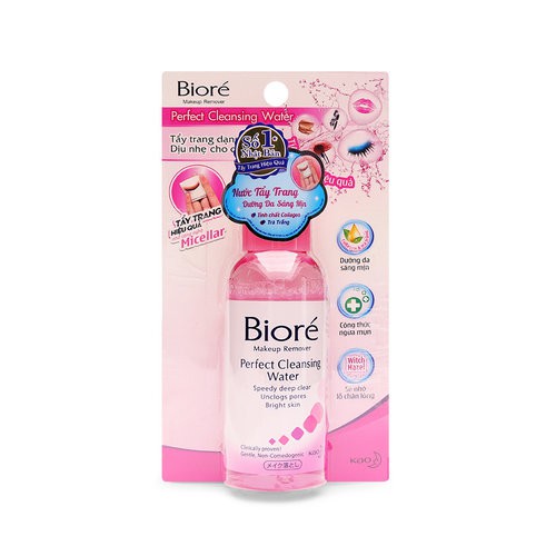 Nước Tẩy Trang Bioré Dành Cho Da Thường Và Da Khô Perfect Cleansing Water Soften Up 90ml