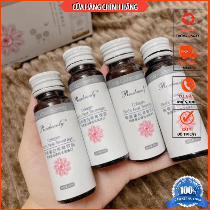 Collagen Yến Rosebeauty , Collagen Skin X9 hộp 8 ống -  XUKA.cosmetics