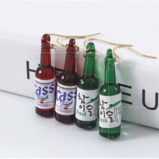 Bông tai chai rượu