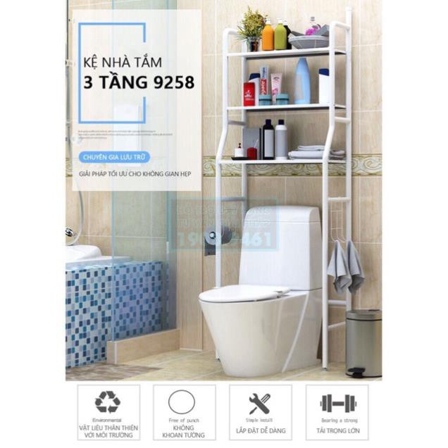 Kệ sau tolet nhà tắm cực đẹp. Kt 45x26x145cm [Sẵn Hàng Giao Ngay]