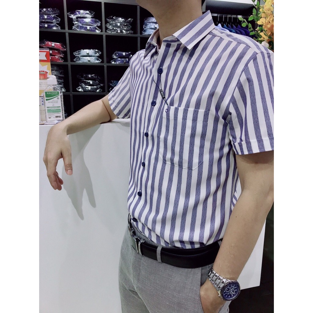 Áo sơmi nano Owen ngắn tay 90602 | BigBuy360 - bigbuy360.vn