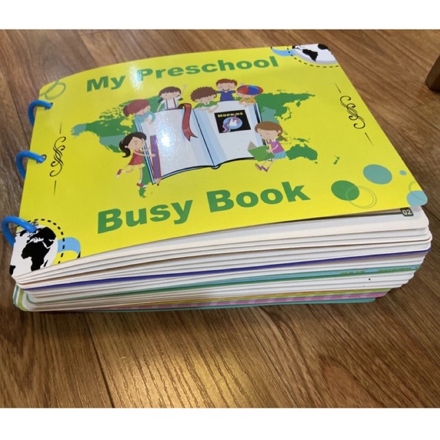 Học liệu bóc dán montessori 17 chủ đề, 31 chủ đề HOPKIDS giáo dục sớm thông minh cho bé, bảng bận rộn quiet book