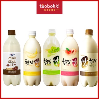 Nước gạo lên men Hàn Quốc Makgeolli đủ vị