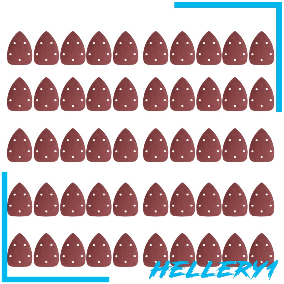 50 Tờ Giấy Nhám Hình Tam Giác 140x90mm 40 Grit