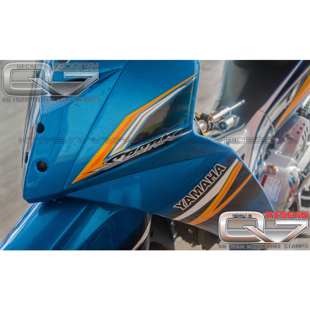 Tem Rời Sirius 110 Xanh Bạc