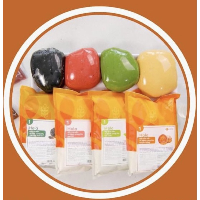 Bột trộn sẵn vỏ bánh trung thu Hola Farina 1kg
